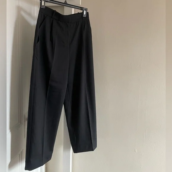 & Other Stories black cropped dress pants trousers - Picture 2 of 12